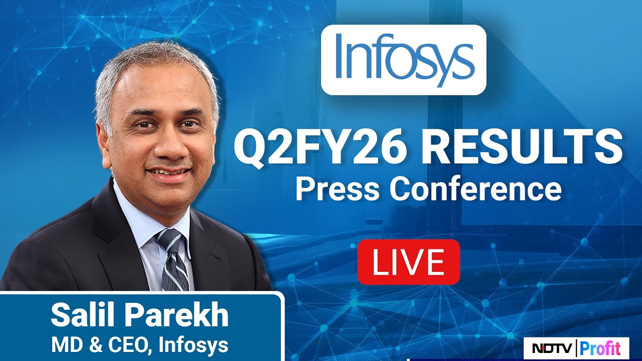 Infosys Q2FY26 Results LIVE | Infosys Q2 Results Press Conference | Infosys Share Price | LIVE