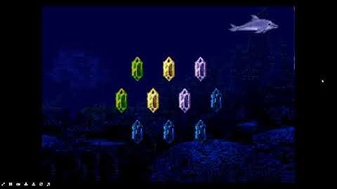 Ecco jr Easy mode full playthrough (no commentary)