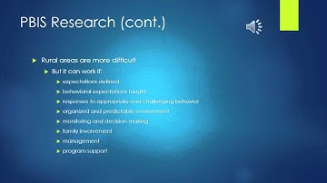 Implementation   Problems with PBIS