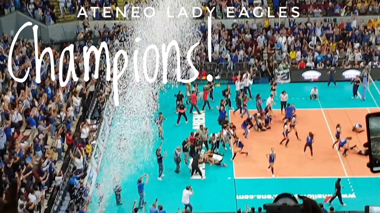 Ateneo Lady Eagles Champions Again!