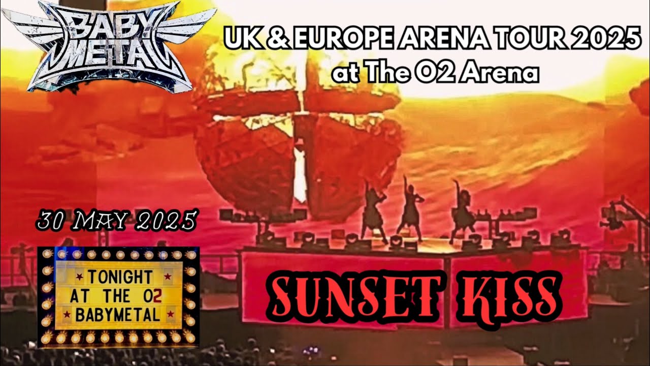 Polyphia 2025 Sunset Kiss (feat. Polyphia) - BABYMETAL UK & EUROPE ARENA TOUR 2025 at ...