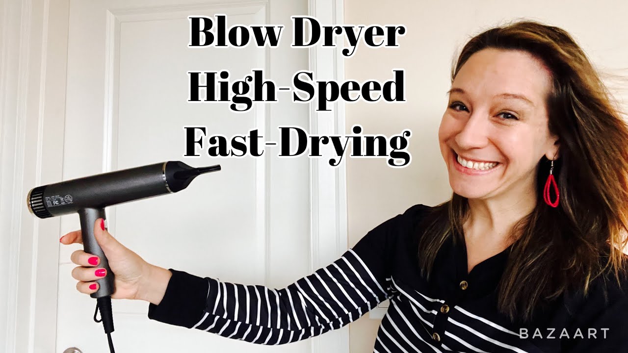 Fast drying blow dryer. Amazon review YouTube