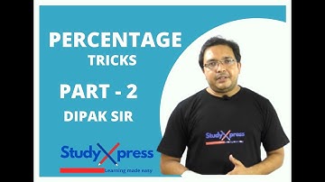 Percentage Part-2 | Percentage Trick to Solve Ven Diagram problems