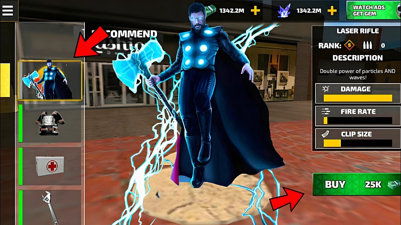 Thor Pulling Rope THOR in Rope Hero Vice Town | Game Horizon - YouTube