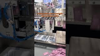 Double station paste premade bag packing machine  #packagingmachine