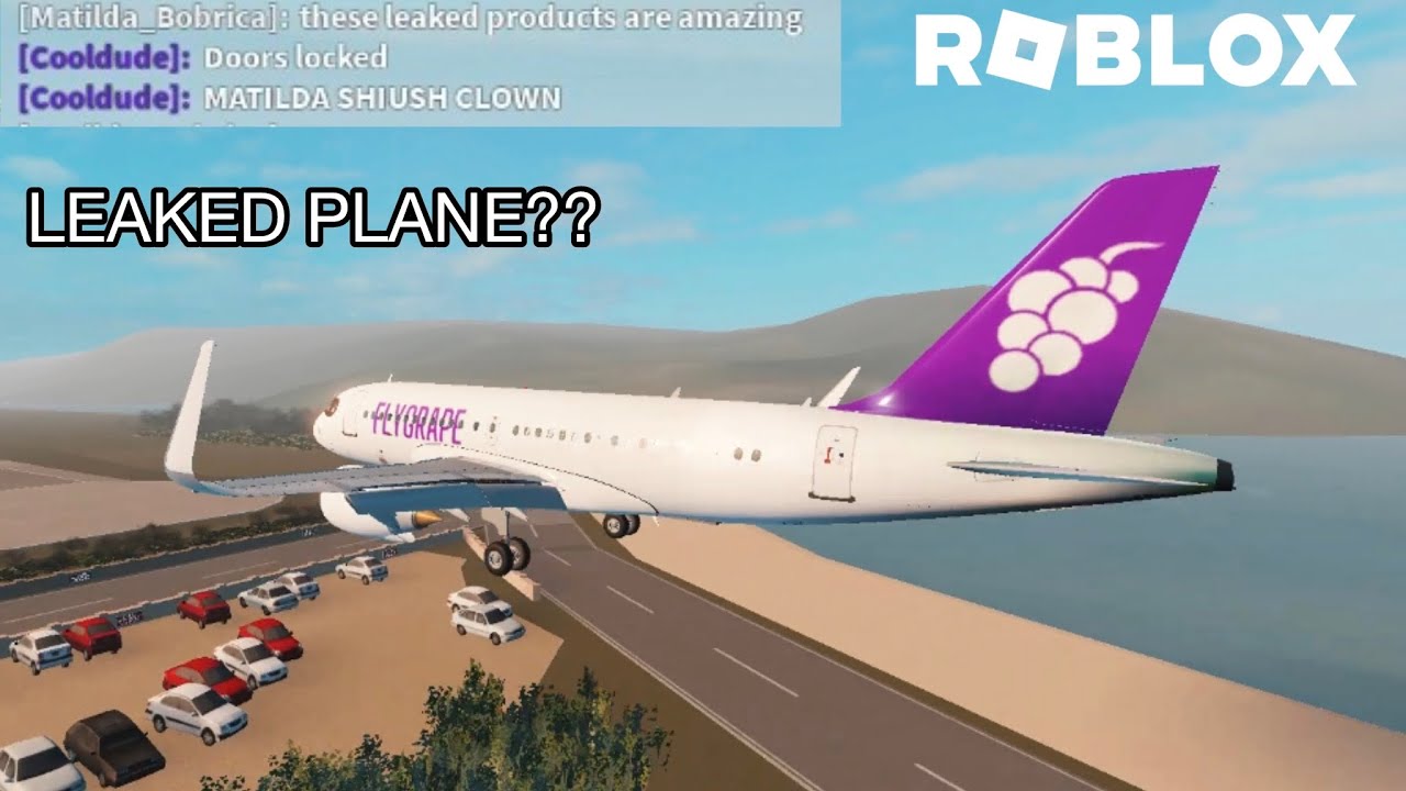LEAKED ASSETS? Roblox FlyGrape A319 flight!
