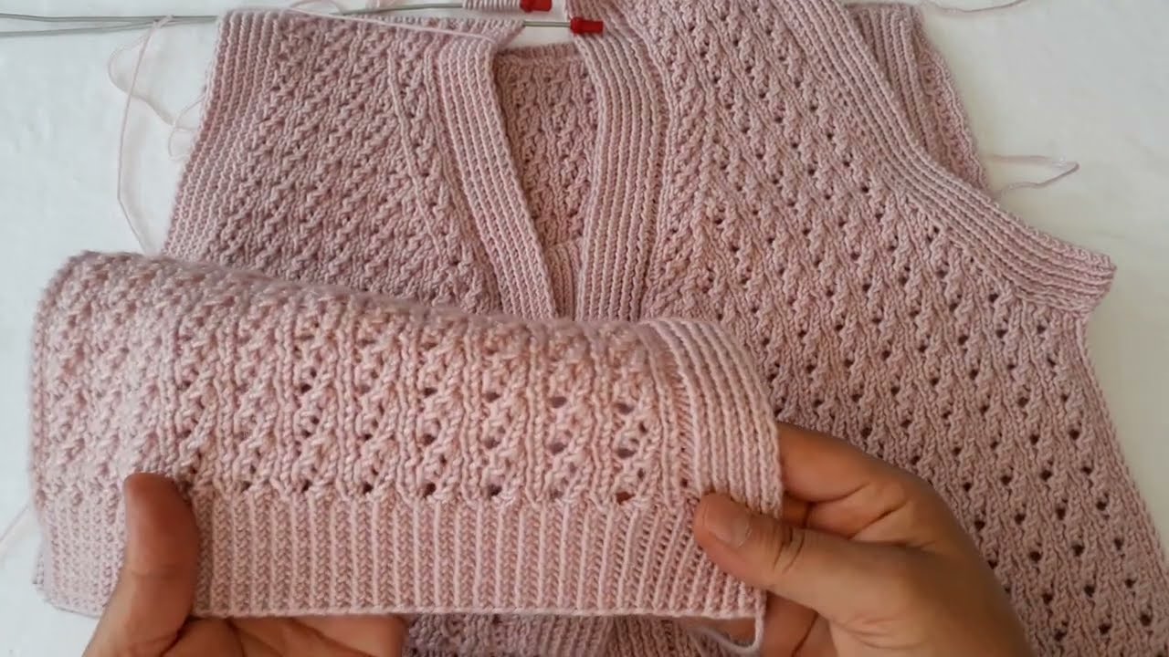 Harika Çok Kolay Yelek Modeli Yapımı