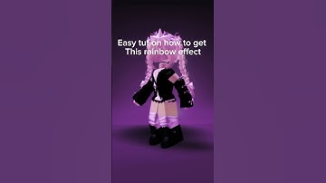 tut on how to get rainbow effect on CapCut @BrowhosDani #fypシ #viral #capcut #tutorial