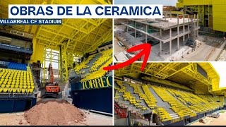 FANTASTICO! Obras Estadio De La Ceramica! New Annex Building, New Access Route, Fan Parking Area