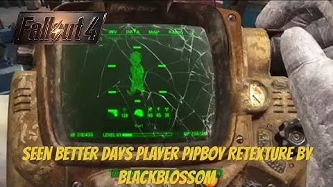 Fallout 4 Xbox One Mods|Seen Better Days Player PIPBOY Retexture By Blackblossom