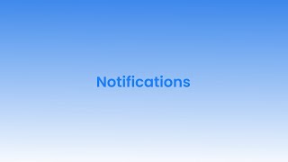 Notifications Feature Overview - MatterSuite
