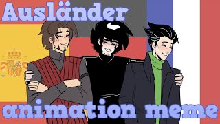 Ausländer || mini animation || OCs || (re-upload without original sound)
