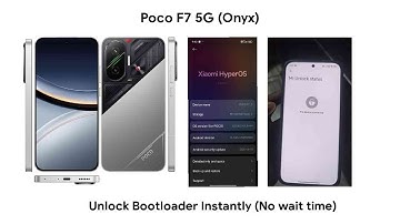 Poco F7 (Onyx) Unlock Bootloader Instantly | No wait time