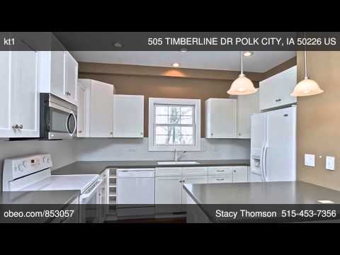 505 TIMBERLINE DR, Polk City, IA home video tour