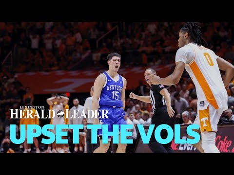 Kentucky Basketball Upsets No. 4 Tennessee Vols in Knoxville: Photo Highlights
