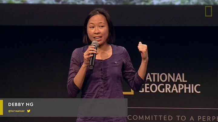 Debby Ng at the 2019 National Geographic Explorers...
