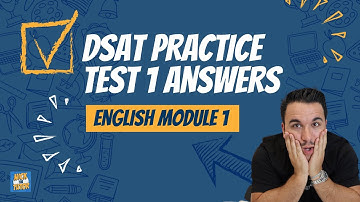Digital SAT Prep 2023📚 - Practice Test 1, English Module 1