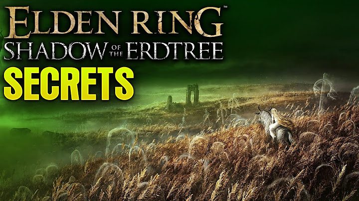 MOST Amazing Secrets In the Shadow Of The Erdtree DLC!