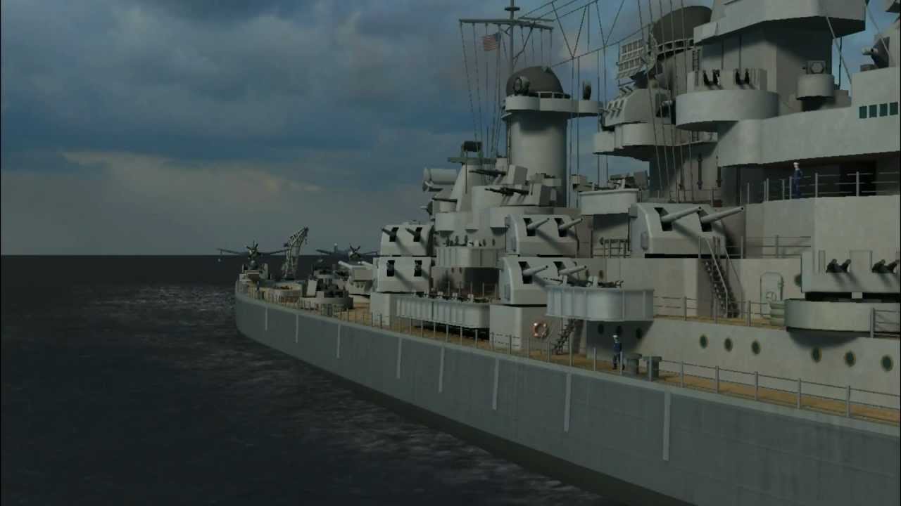 3Planesoft Premium 3D screensaver, Battleship Missouri