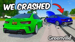 We Crashed Street Racing In Roblox Greenville