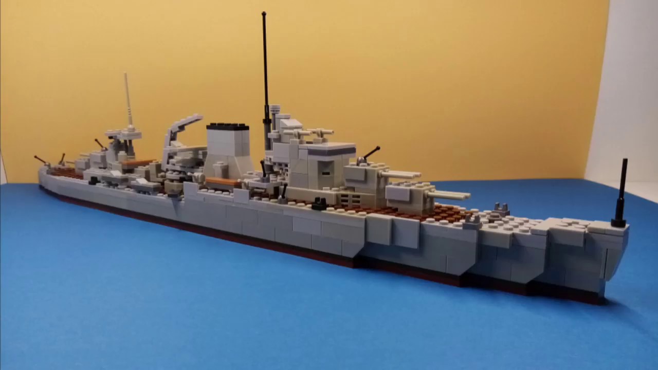 Лёгкий крейсер типа ,, Линдер '' (Light cruiser type,, Linder "). Lego ...
