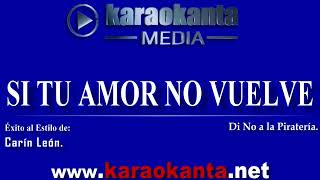 Carín León Si tu amor no vuelve DEMO Carín León Si tu amor no vuelve DEMO