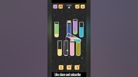 Water sort Quest level 13 #trending #ytshortsindia #shortvideo #shorts #viralvideo #video