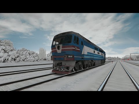 Запуск ТЭП70 в