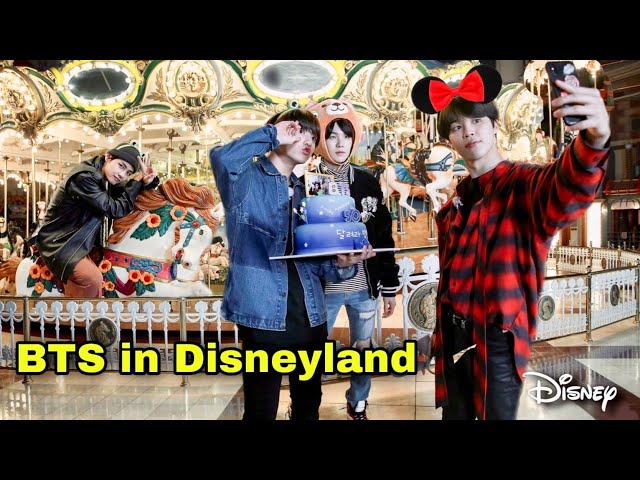 BTS Holiday in Disneyland 🧞‍♂️🎢  // Hindi dubbing // Part -1 class=