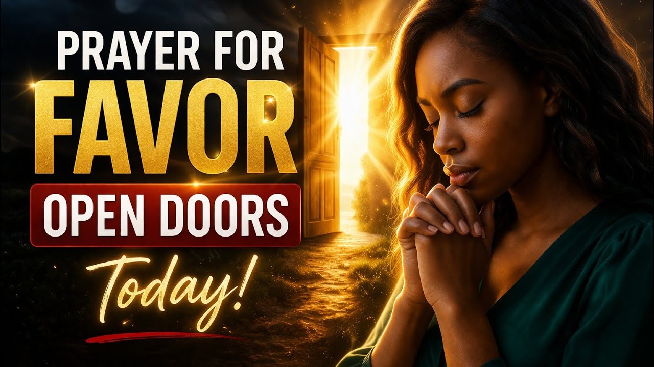 POWERFUL PRAYER FOR FAVOR Say This Prayer Now & Watch Doors Open 🚪 ...