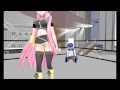 Mmd mixed fight  luka beats kaito