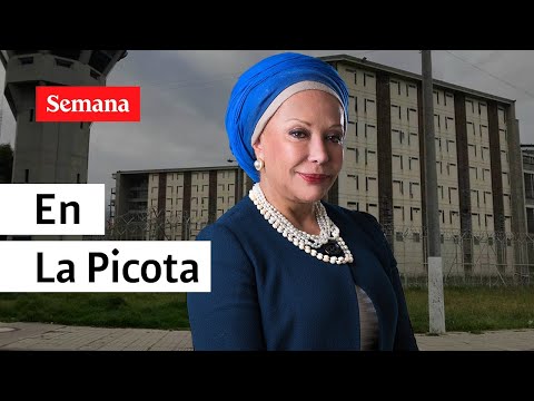 Exclusivo: imágenes de Piedad Córdoba entrando a cárcel La Picota