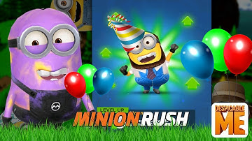 Grandpa Despicable Me Minion Rush Level Up Costume X2 - gameplay walkthrough ios & android