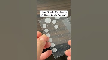 NUA Pimple Patch Review | It works 💯 (See it in action) #pimple #acnepatch #pimplepatch