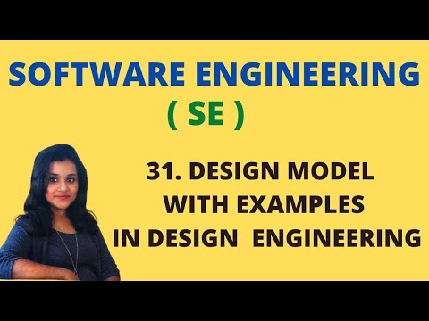 31 Design Models in Design Engineering with Example |SE|