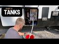 RV Spring Prep Part 5: Tanks | Sanitize Fresh Water Tank & Lines + Dump Tanks with a Macerator