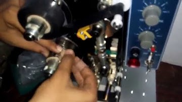 how to change ribbon of semi auto ribbon coding machine