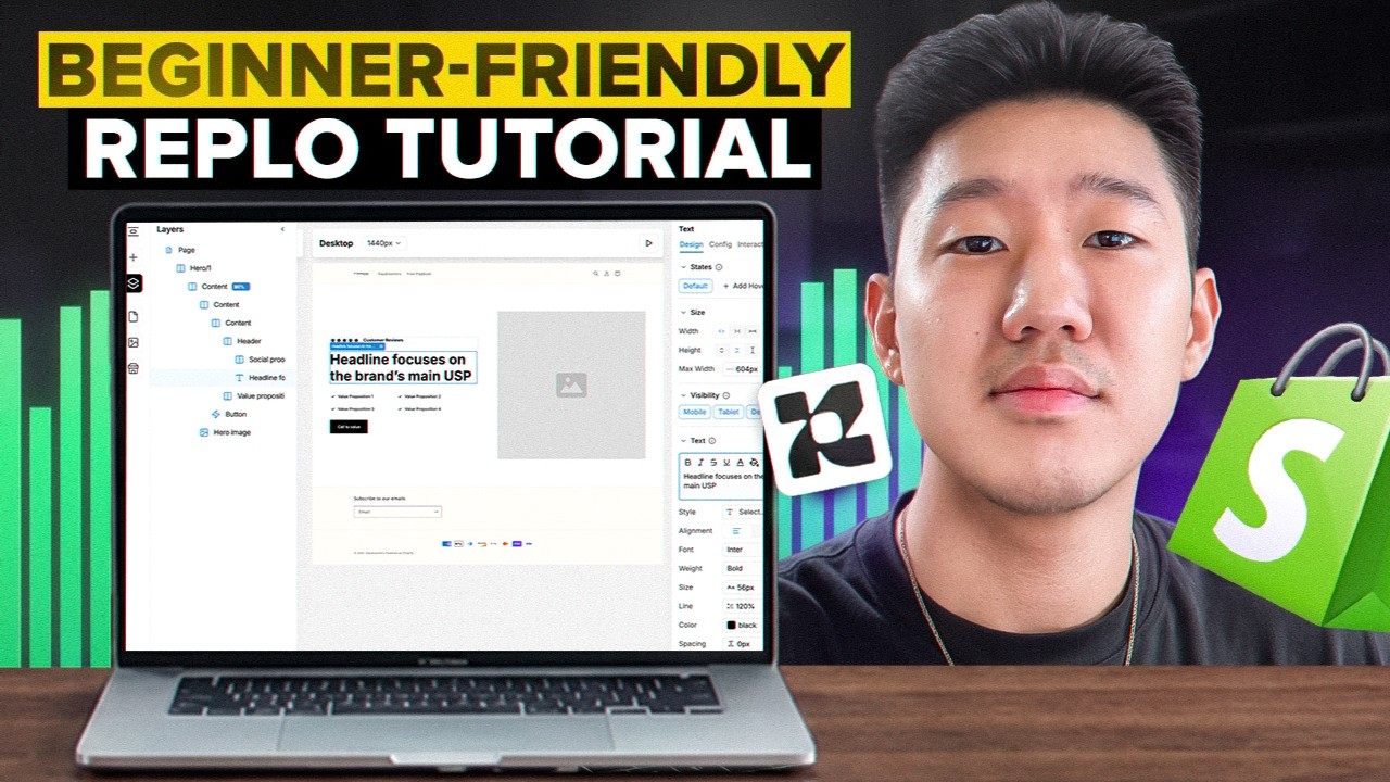 Full Replo Tutorial: Build High-Converting Shopify Pages (Step-by-Step)