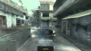 COD 4 - Crazy Gun Game M.O.A.B as Last Weapon. 720p60fps