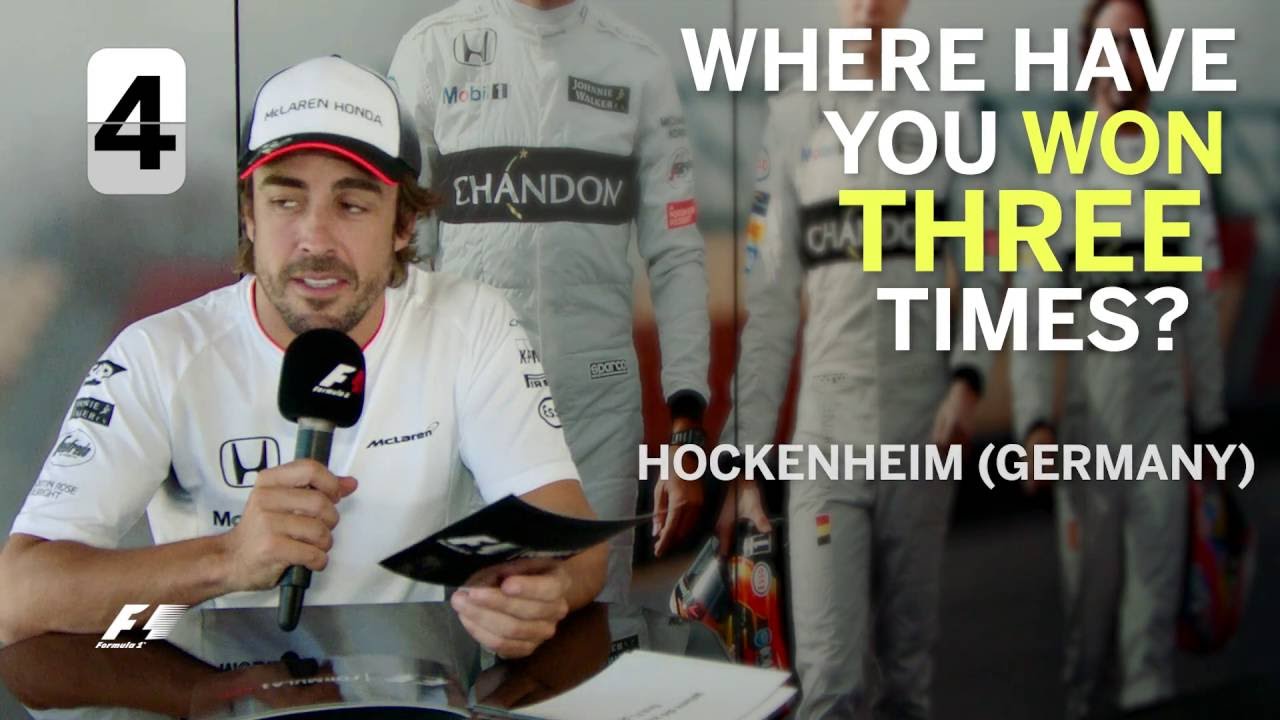 Grill The Grid - Fernando Alonso