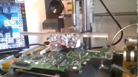 BGA alignment system on IR6000