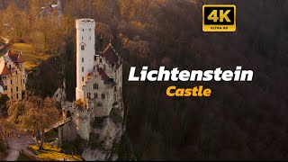 Lichtenstein Castle 4k | cinematic drone video