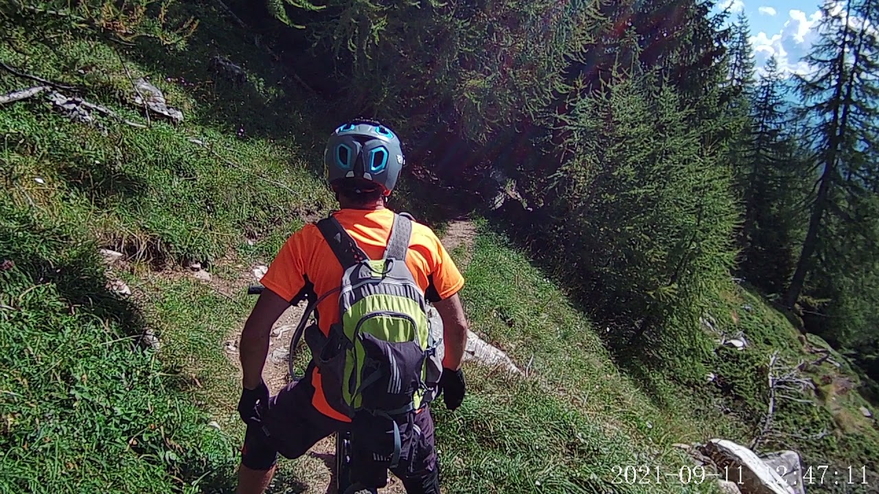 Discesa da Alpe Ciamporino