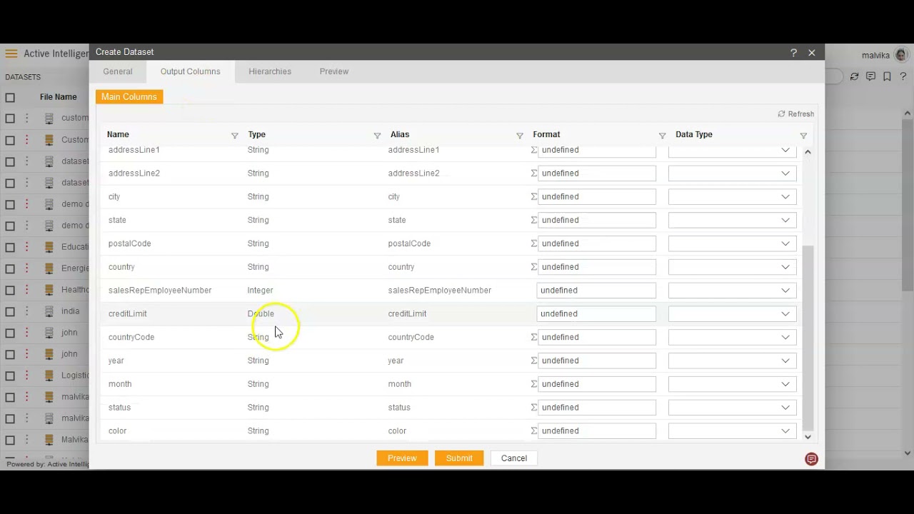 How to create parameter in the dashboard in AIV. - YouTube