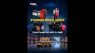 EED Steering Wheel Series: Integrated Drive for AGV &amp; AMR #agv #automation #intralogistics #gearbox
