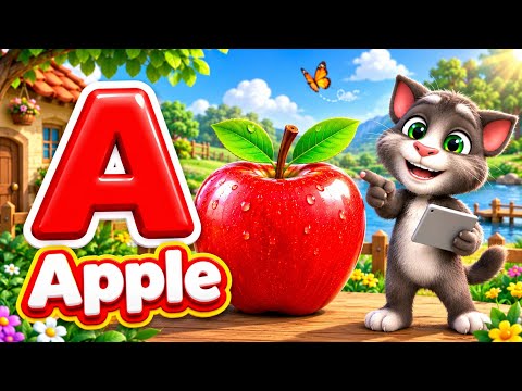 Phonics Song 2 with TWO Words in 3D - A For Airplane - ABC Alphabet Songs with Sounds for Children