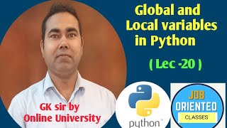 Local and Global variables in Python by Online University
