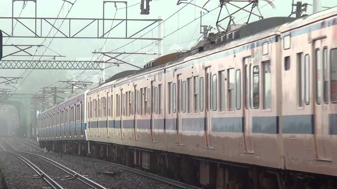 415系鹿児島本線枝光駅通過シーン YouTube