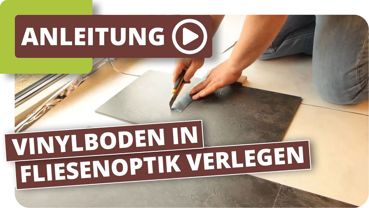 Vinylboden in fliesenoptik verlegen, parkett wohnwelt erklärt wie ... Verlegen von holzdielen auf fliesen