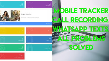Mobile tracker free all problems solved | call recording problems solved  😄👌